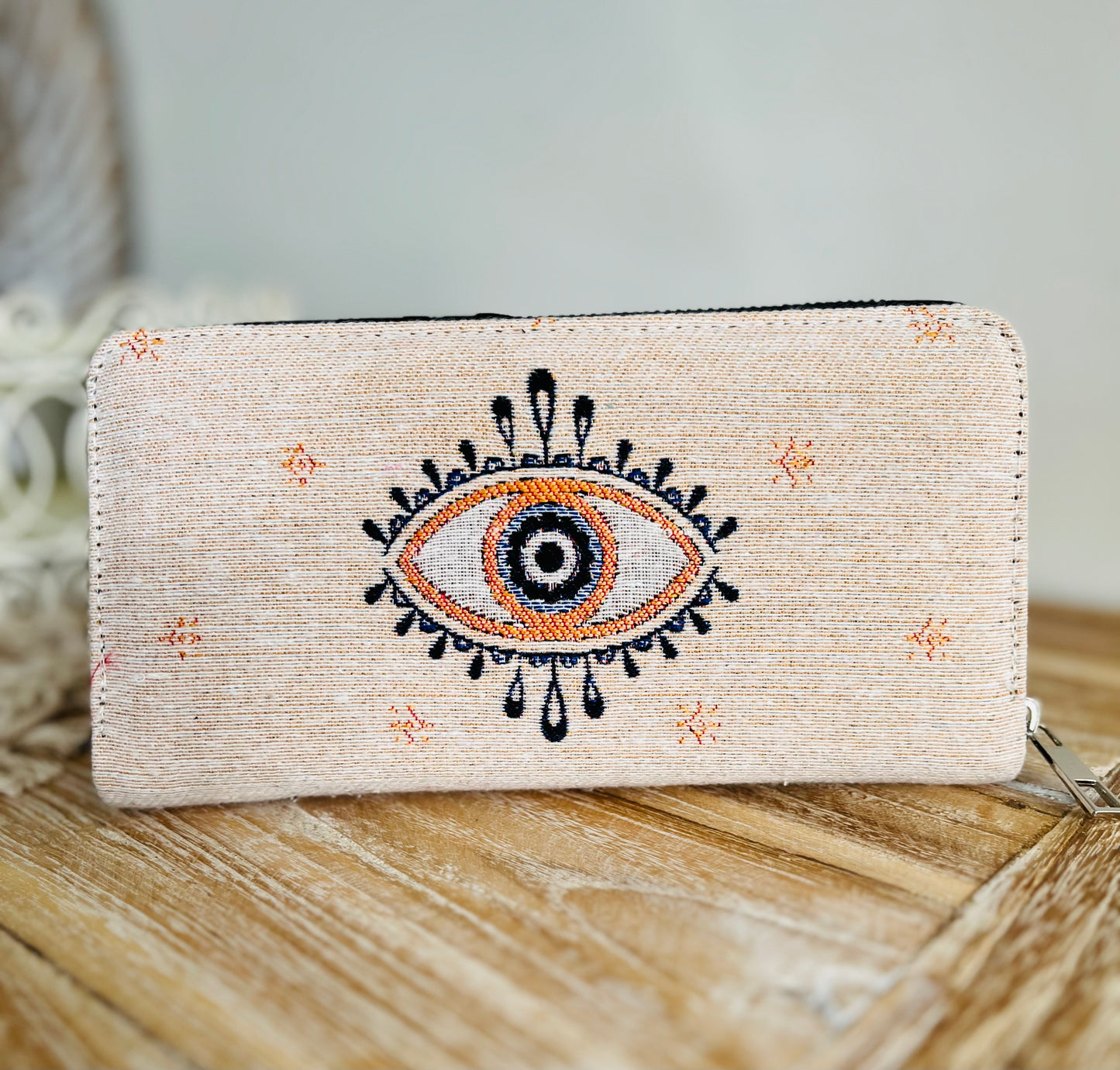 
                  
                    Boho Woven Fabric Purse/Wallet
                  
                