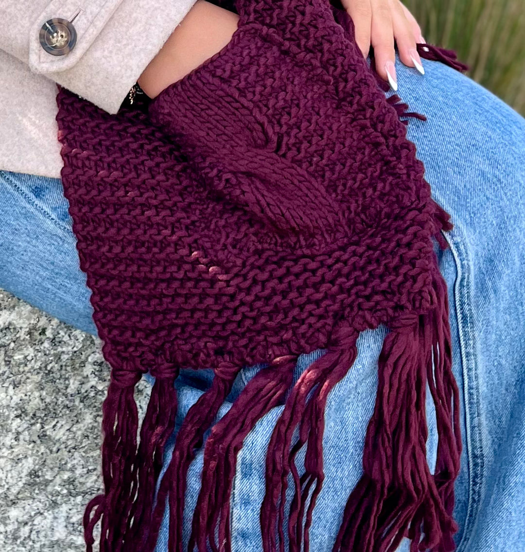 
                  
                    Oversized 2 Pocket Scarf
                  
                